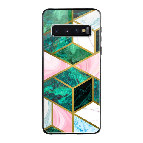 Seamless Green Marble Samsung Galaxy S10 Plus Glass Back Cover Online
