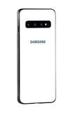 Arctic White Glass Case for Samsung Galaxy S10 Plus