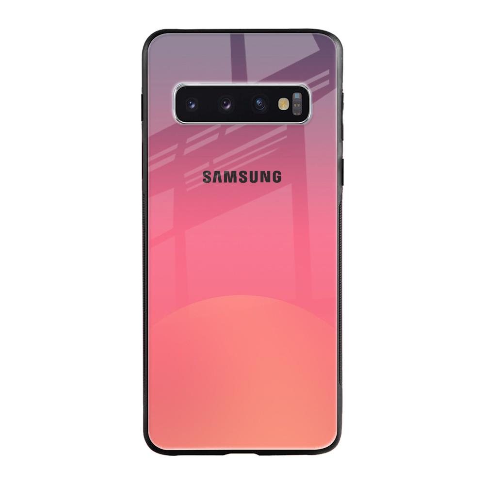 Sunset Orange Samsung Galaxy S10 Plus Glass Cases & Covers Online