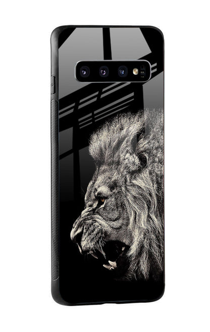 Brave Lion Glass case for Samsung Galaxy S10 Plus