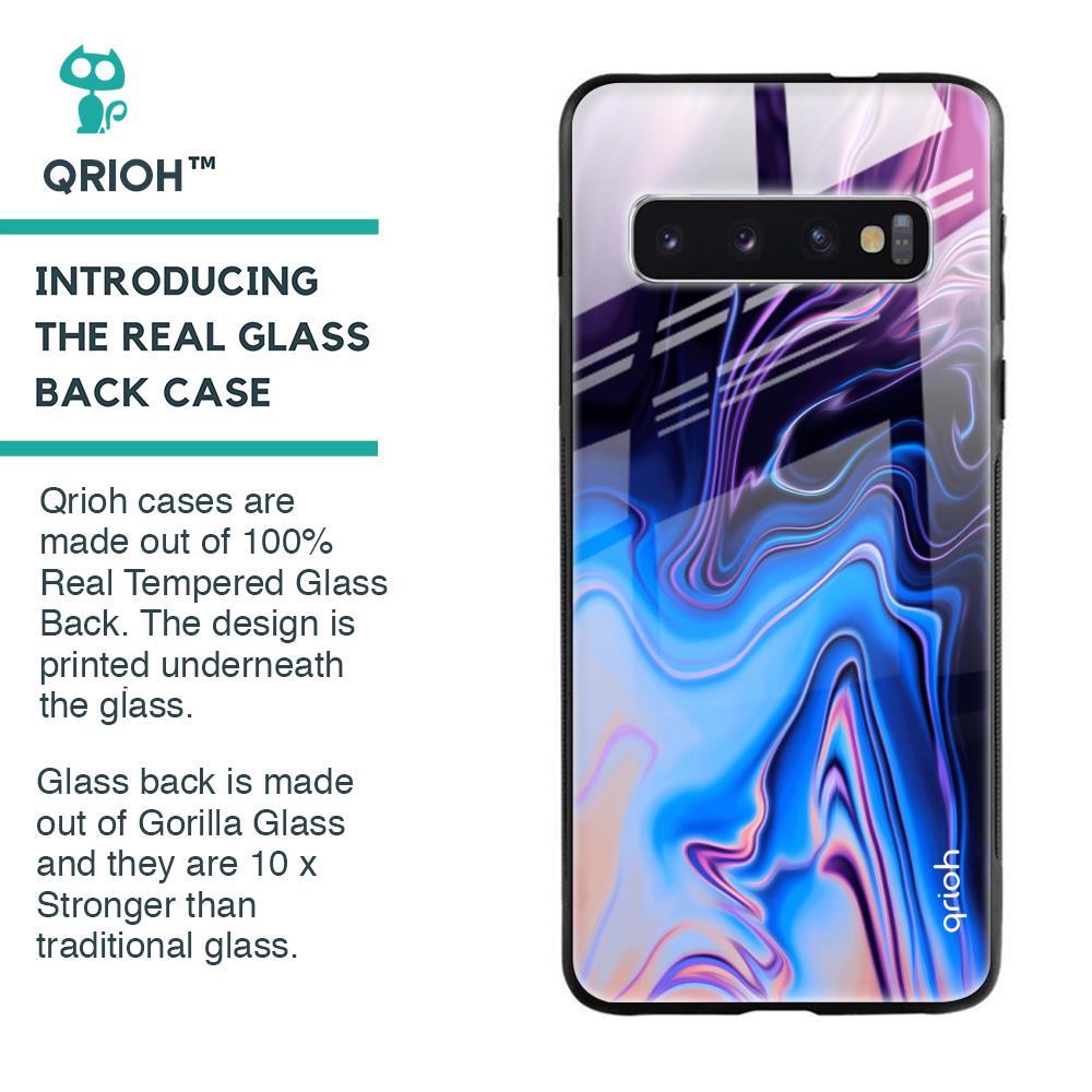 Psychic Texture Glass Case for Samsung Galaxy S10 Plus