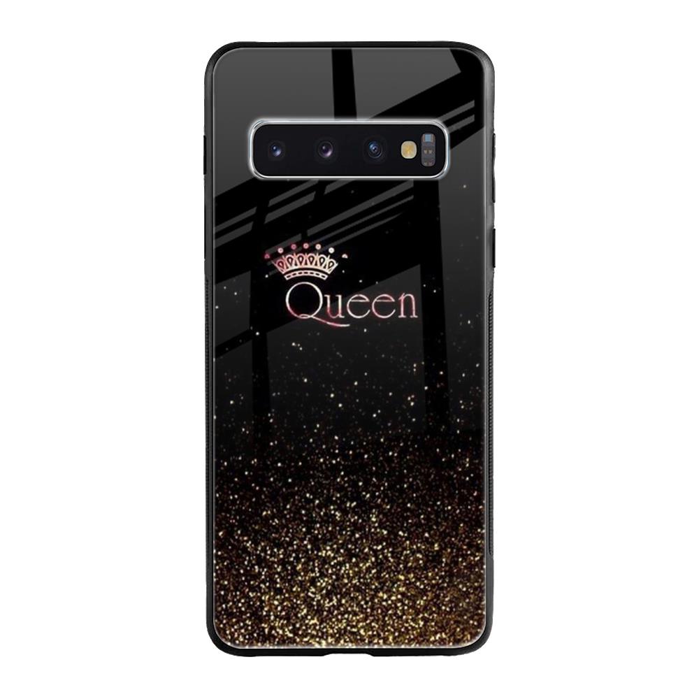 I Am The Queen Samsung Galaxy S10 Plus Glass Cases & Covers Online