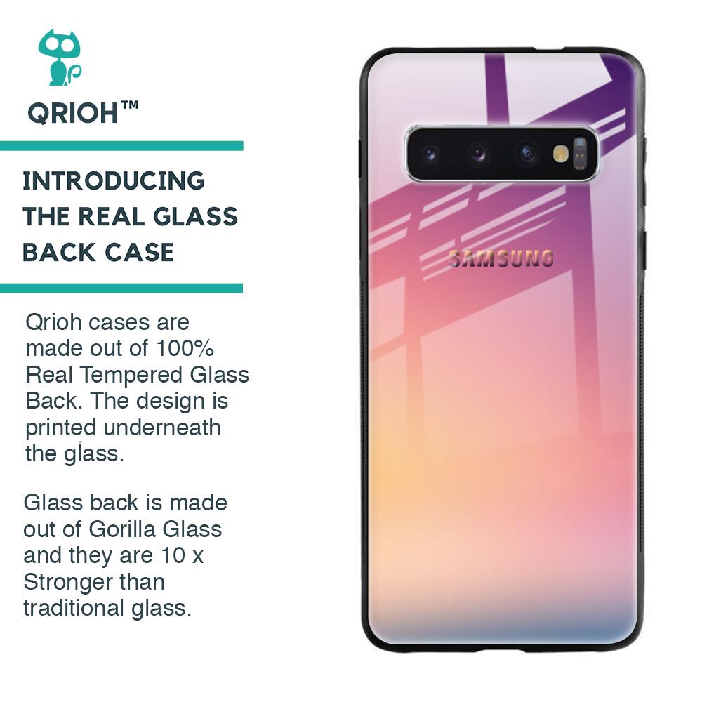 Lavender Purple Glass case for Samsung Galaxy S10 Plus