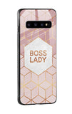 Boss Lady Glass Case for Samsung Galaxy S10 Plus