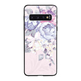 Elegant Floral Samsung Galaxy S10 Plus Glass Cases & Covers Online
