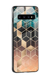Bronze Texture Glass Case for Samsung Galaxy S10 Plus