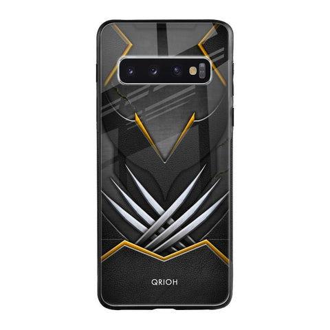 Black Warrior Samsung Galaxy S10 Plus Glass Cases & Covers Online