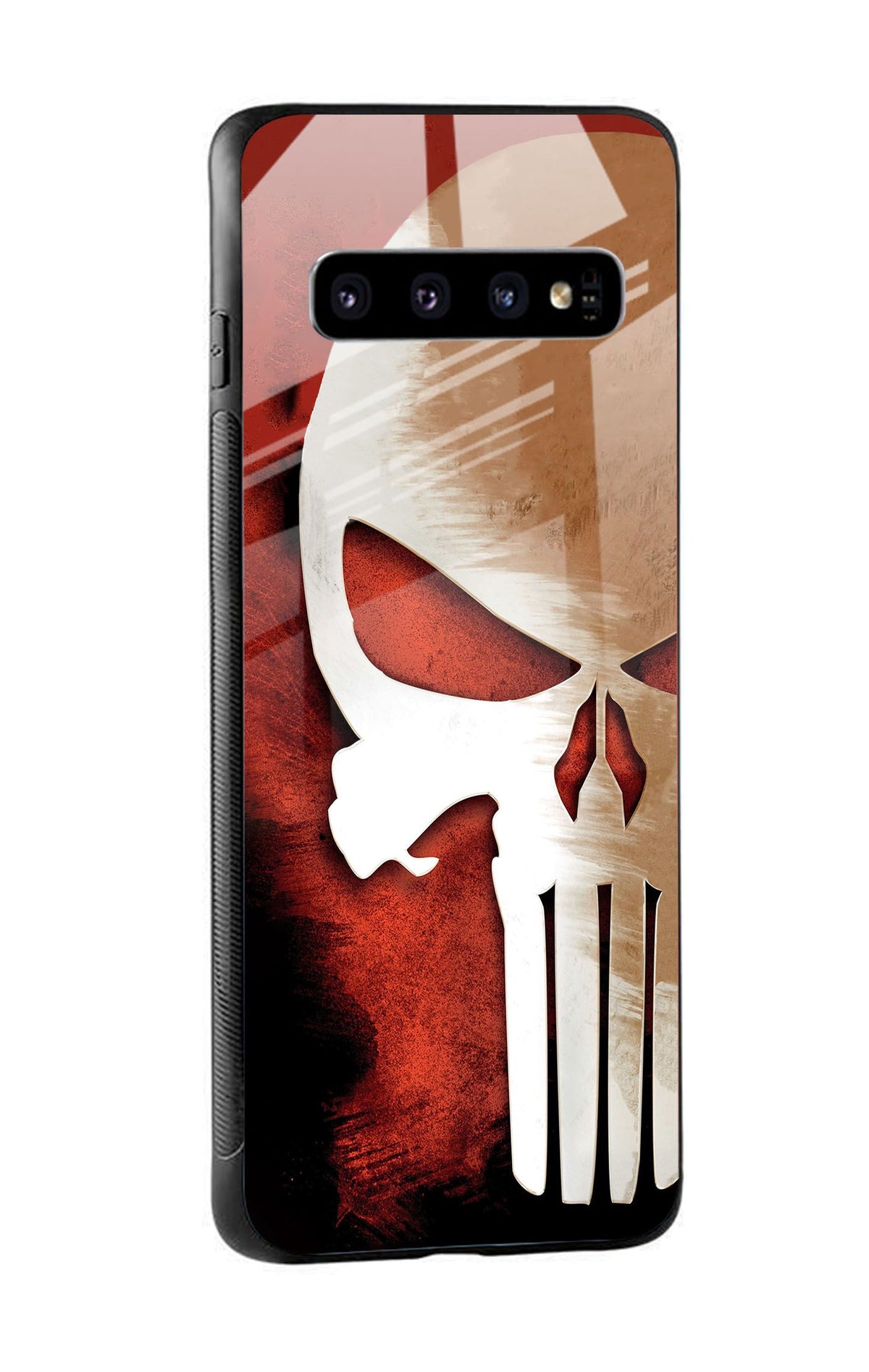Red Skull Glass Case for Samsung Galaxy S10 Plus