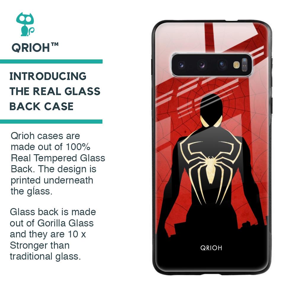 Mighty Superhero Glass Case for Samsung Galaxy S10 Plus