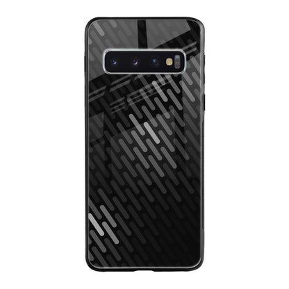 Dark Abstract Pattern Samsung Galaxy S10 Plus Glass Cases & Covers Online