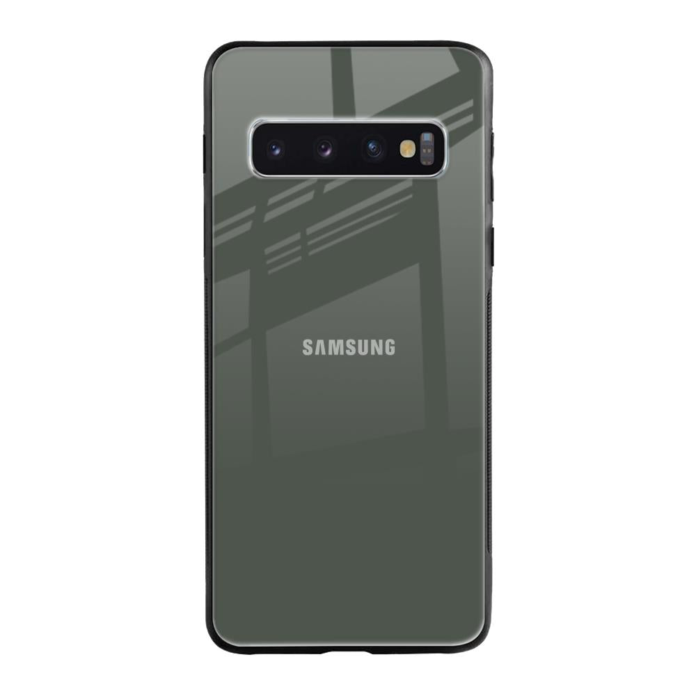 Charcoal Samsung Galaxy S10 Plus Glass Back Cover Online