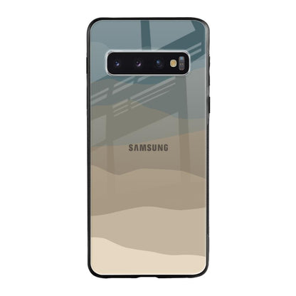 Abstract Mountain Pattern Samsung Galaxy S10 Plus Glass Back Cover Online