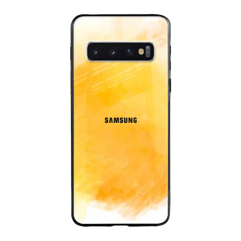 Rustic Orange Samsung Galaxy S10 Plus Glass Back Cover Online