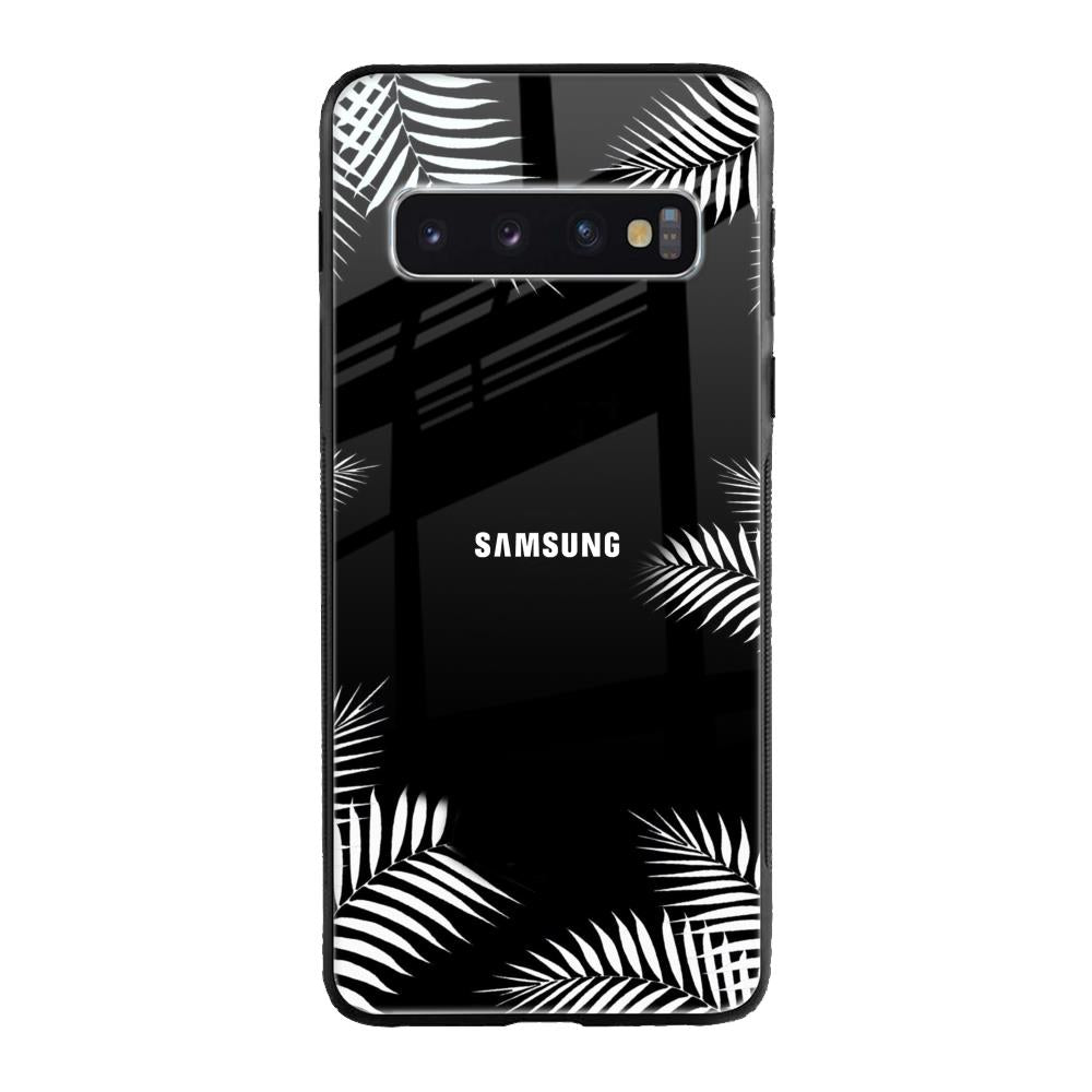 Zealand Fern Design Samsung Galaxy S10 Plus Glass Back Cover Online