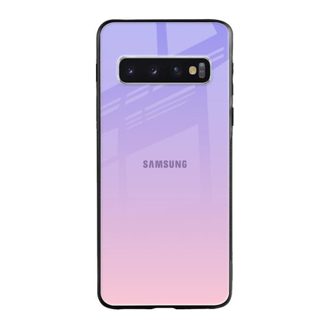 Lavender Gradient Samsung Galaxy S10 Plus Glass Back Cover Online