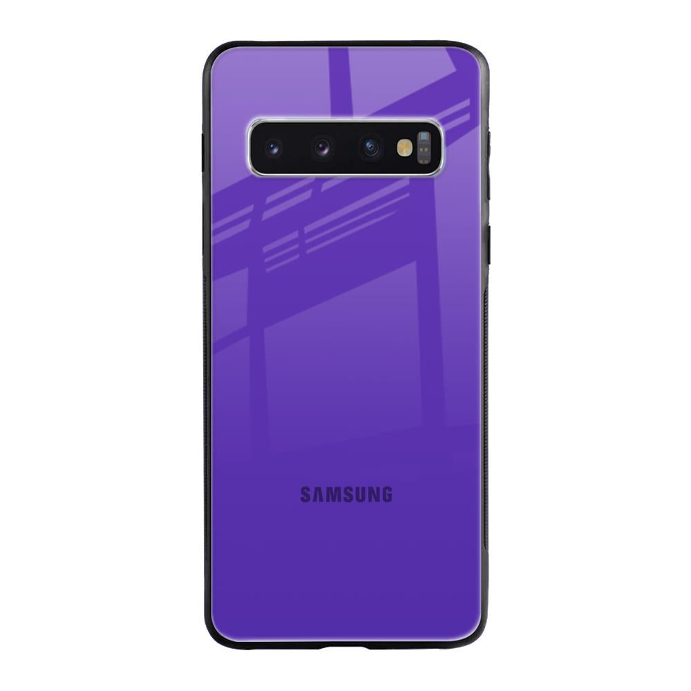 Amethyst Purple Samsung Galaxy S10 Plus Glass Back Cover Online