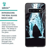 Dark Man In Cave Glass Case for Samsung Galaxy S10 Plus