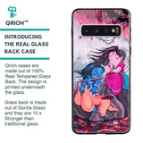 Radha Krishna Art Glass Case for Samsung Galaxy S10 Plus