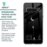 Catch the Moon Glass Case for Samsung Galaxy S10 Plus