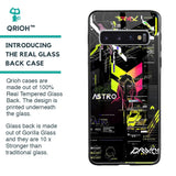 Astro Glitch Glass Case for Samsung Galaxy S10 Plus