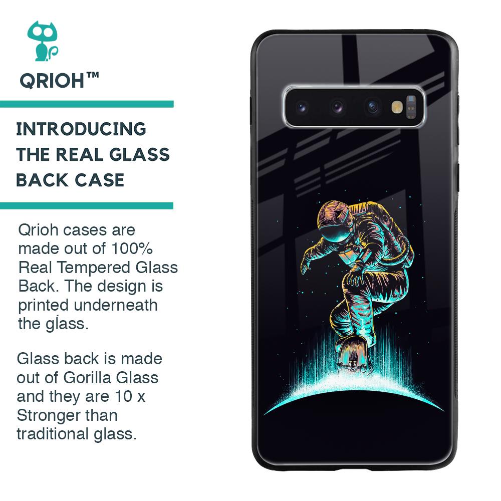 Star Ride Glass Case for Samsung Galaxy S10 Plus