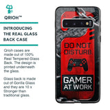 Do No Disturb Glass Case For Samsung Galaxy S10 Plus
