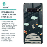 Astronaut Dream Glass Case For Samsung Galaxy S10 Plus