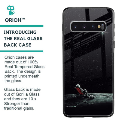 Relaxation Mode On Glass Case For Samsung Galaxy S10 Plus