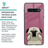 Funny Pug Face Glass Case For Samsung Galaxy S10 Plus