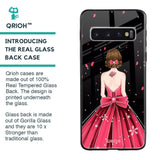 Fashion Princess Glass Case for Samsung Galaxy S10 Plus