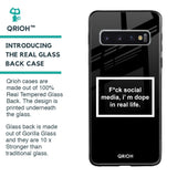 Dope In Life Glass Case for Samsung Galaxy S10 Plus