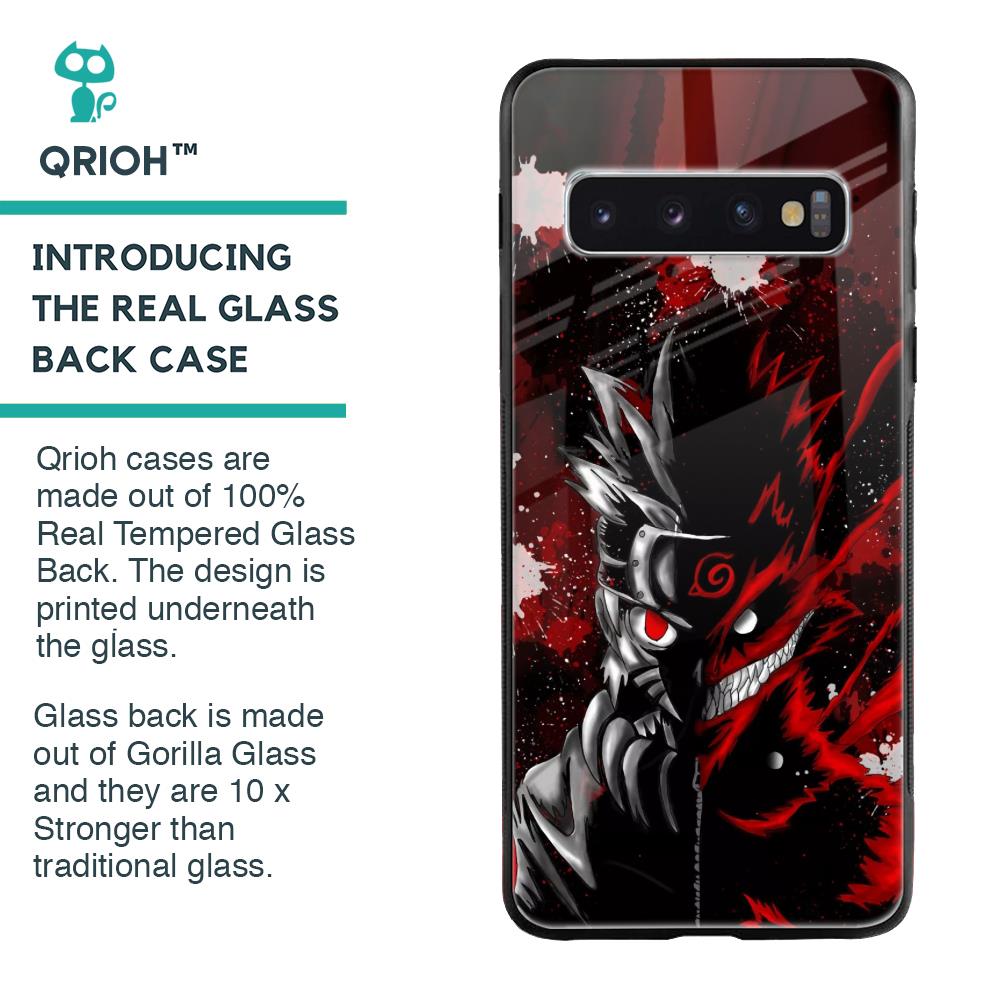Dark Character Glass Case for Samsung Galaxy S10 Plus