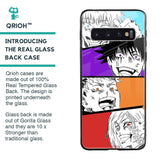 Anime Sketch Glass Case for Samsung Galaxy S10 Plus