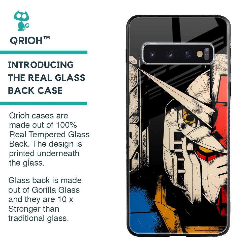 Transformer Art Glass Case for Samsung Galaxy S10 Plus