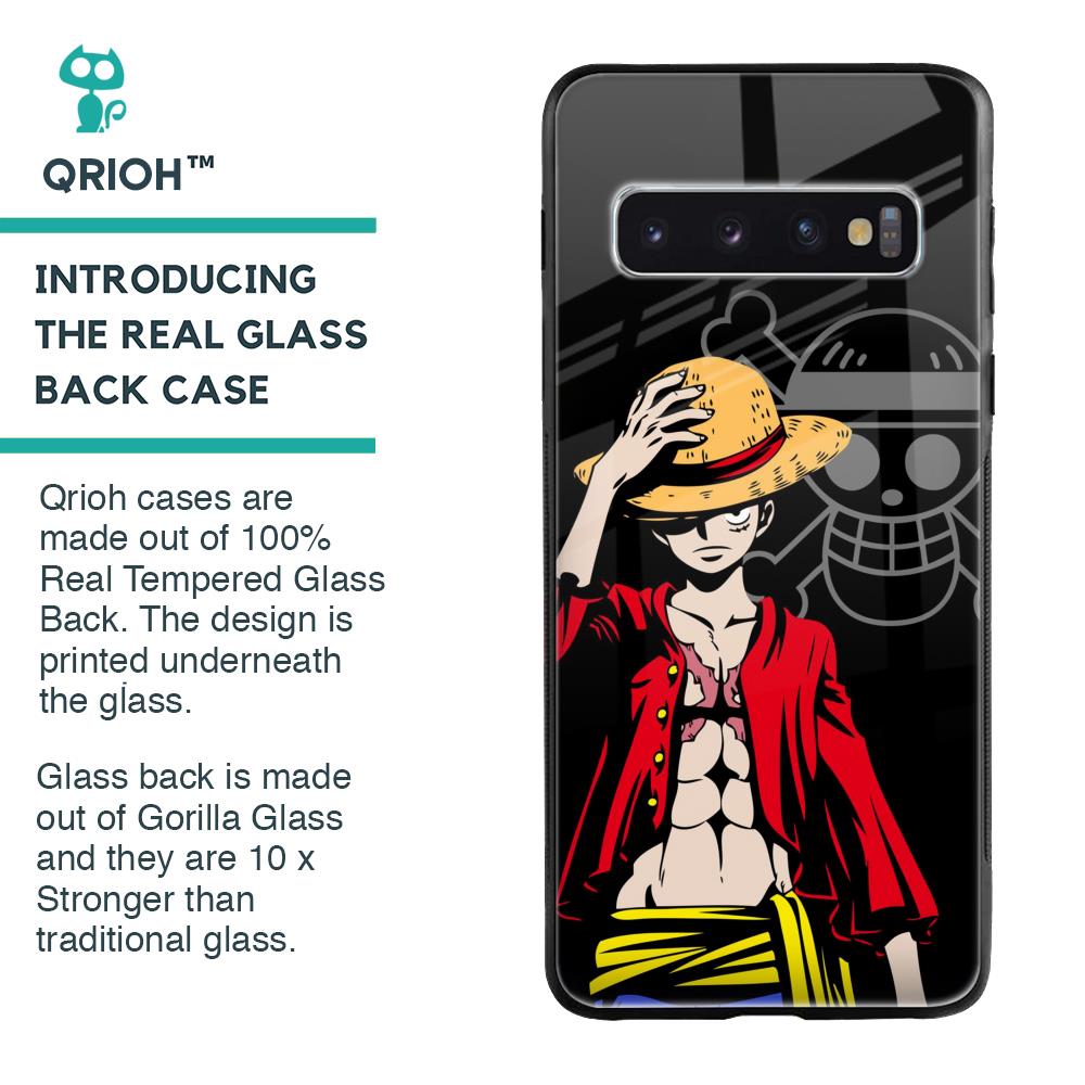 Hat Crew Glass Case for Samsung Galaxy S10 Plus