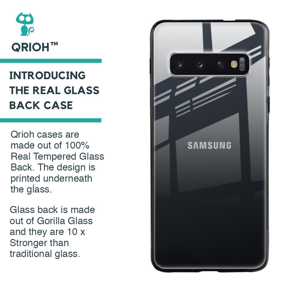 Stone Grey Glass Case For Samsung Galaxy S10 Plus