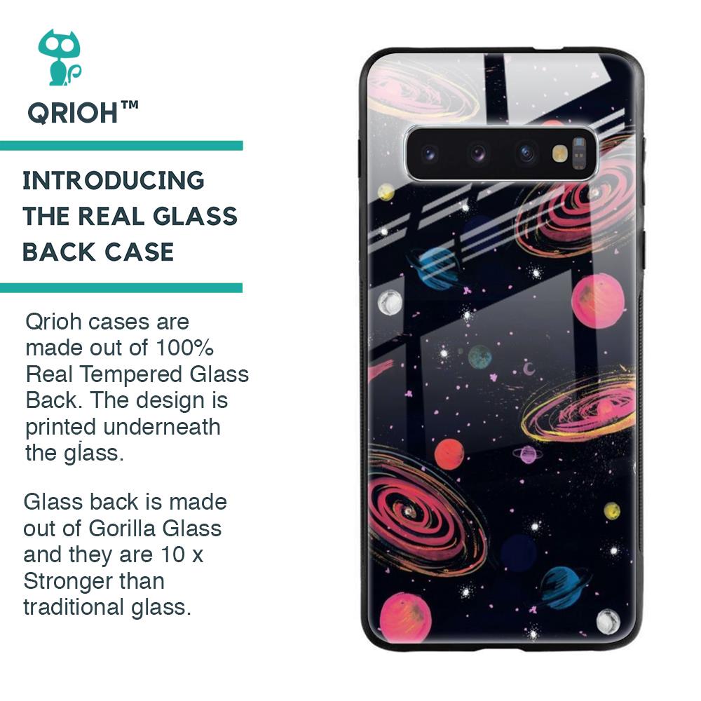 Galaxy In Dream Glass Case For Samsung Galaxy S10 Plus