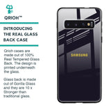 Deadlock Black Glass Case For Samsung Galaxy S10 Plus