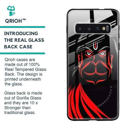 Lord Hanuman Glass Case For Samsung Galaxy S10 Plus