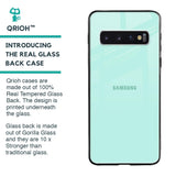 Teal Glass Case for Samsung Galaxy S10 Plus