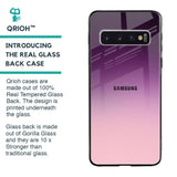 Purple Gradient Glass case for Samsung Galaxy S10 Plus