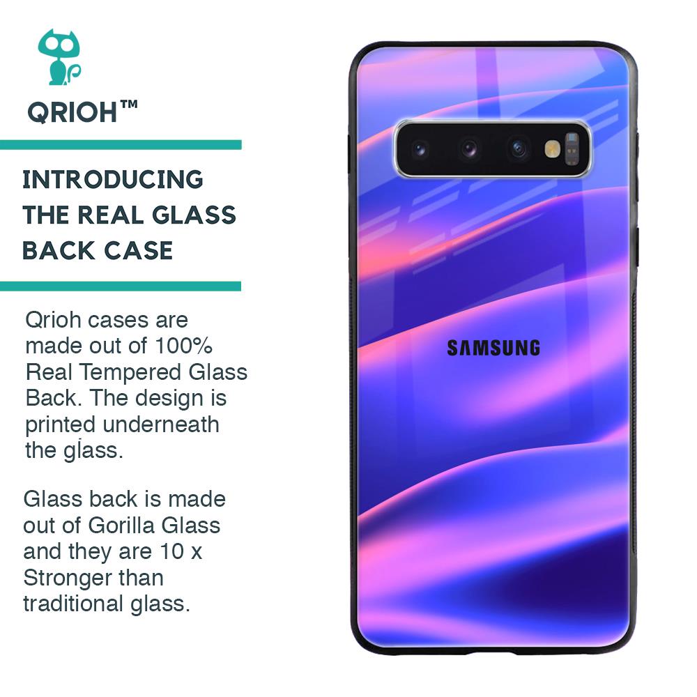 Colorful Dunes Glass Case for Samsung Galaxy S10 Plus