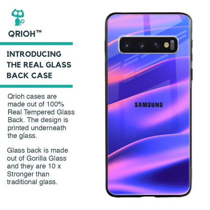 Colorful Dunes Glass Case for Samsung Galaxy S10 Plus