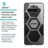 Hexagon Style Glass Case For Samsung Galaxy S10 Plus
