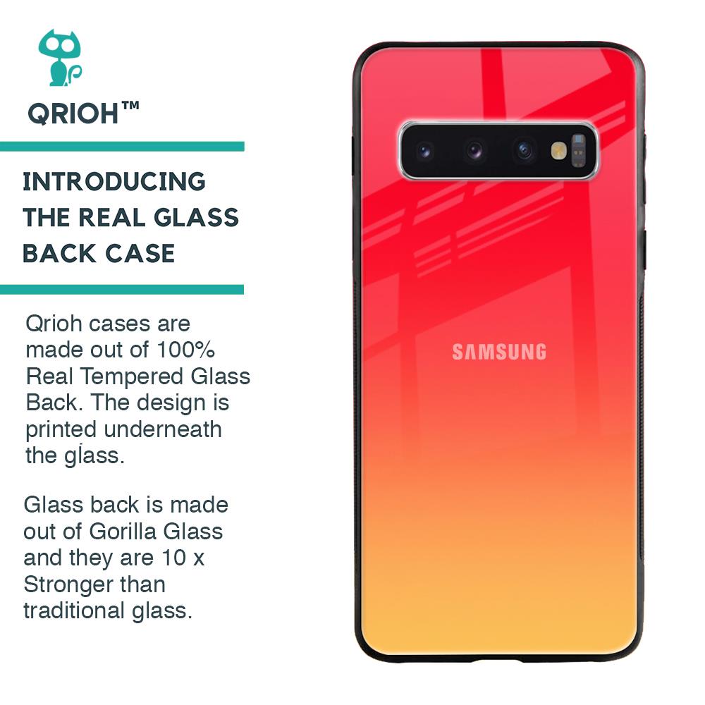 Sunbathed Glass case for Samsung Galaxy S10 Plus