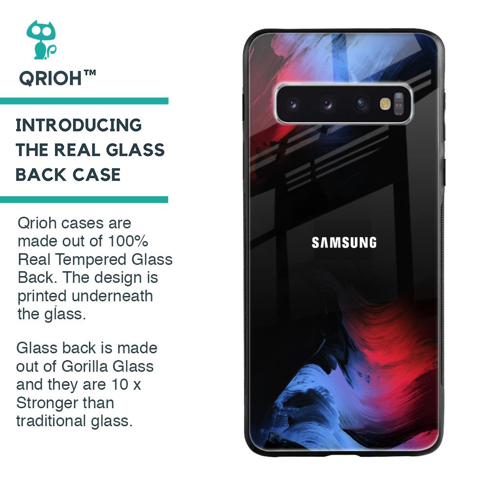 Fine Art Wave Glass Case for Samsung Galaxy S10 Plus