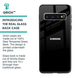 Jet Black Glass Case for Samsung Galaxy S10 Plus