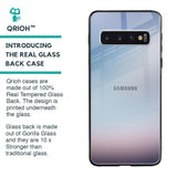 Light Sky Texture Glass Case for Samsung Galaxy S10 Plus
