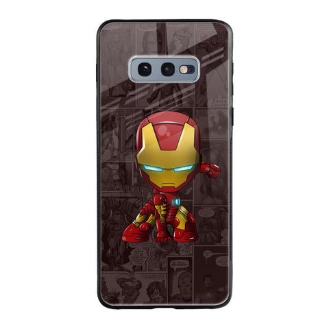 Angry Baby Super Hero Samsung Galaxy S10E Glass Back Cover Online