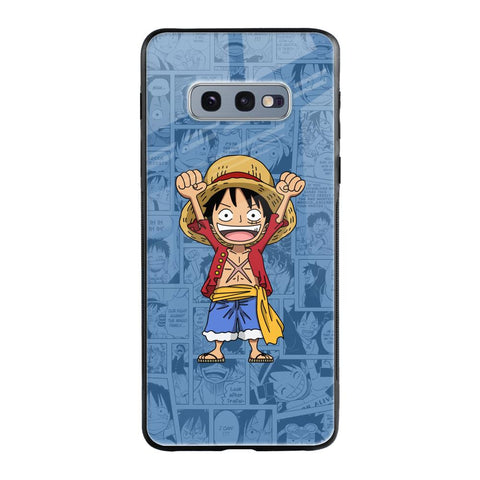Chubby Anime Samsung Galaxy S10E Glass Back Cover Online